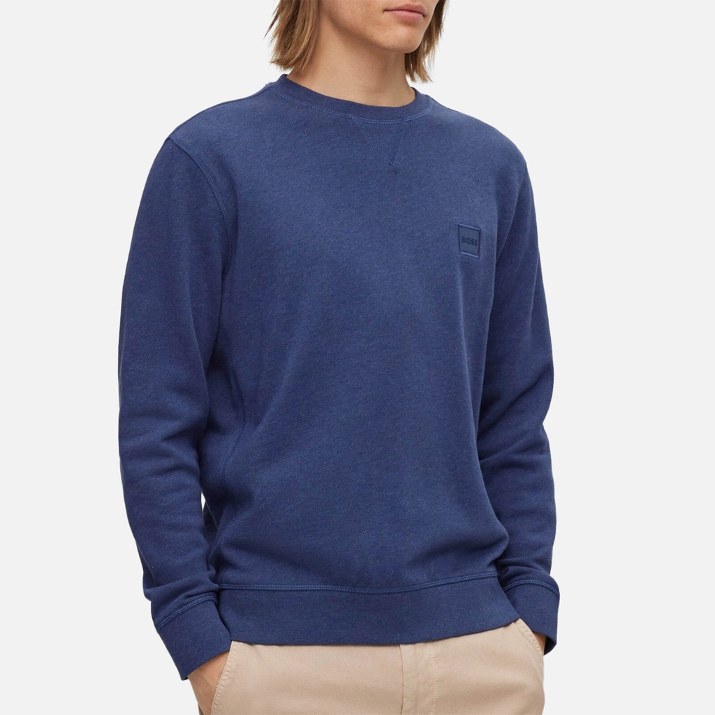 Hugo Boss Westart Cotton-Jersey Sweatshirt - S